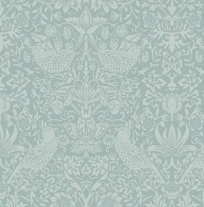 Dutch Wallcoverings British Heritage Vogel L.- Blauw