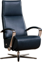 Leren relaxfauteuil Idol - Echt leer, Industrieel, Comfortabel en kies uit meer dan 150+ kleuren - Ontdek de Vele Leersoorten en Kleuren bij ShopX