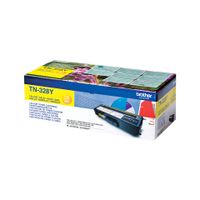 Brother TN-328Y tonercartridge 1 stuk(s) Origineel Geel