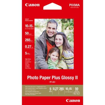 Canon PP-201 10x15cm Glossy II 50 vel 260g/m²