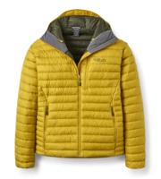 Rab Microlight Alpine Isolatiejas Heren Dark Pollen LRG