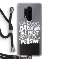 The prettiest: OnePlus 8 Pro Transparant Hoesje met koord