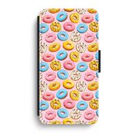 Pink donuts: iPhone XR Flip Hoesje