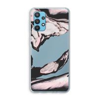 Roze stroom: Samsung Galaxy A32 4G Transparant Hoesje