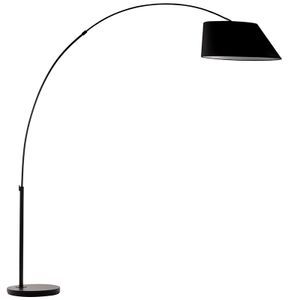 Arc vloerlamp Zuiver zwart