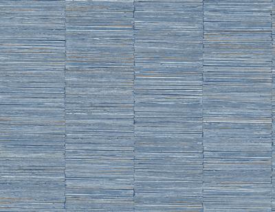 Dutch Wallcoverings Inlay Jenga Blue