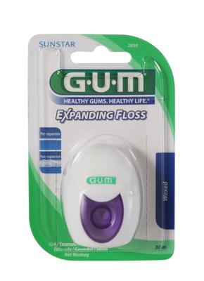 GUM Expanding floss 30 meter 1 Stuks