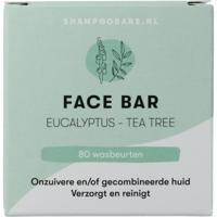 Shampoobars Face bar eucalyptus & tea tree