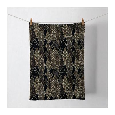 Ambiente keukendoek luxury trees zwart Ambiente keukendoek luxury trees zwart