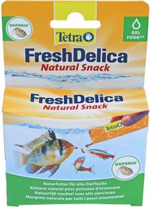 Tetra Freshdelica Daphnia Voedingrijke Gelei 48g - Vitaminen & Proteïne Rijke Voer voor Aquarium