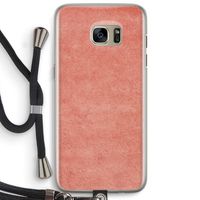Marrakech Walls: Samsung Galaxy S7 Edge Transparant Hoesje met koord
