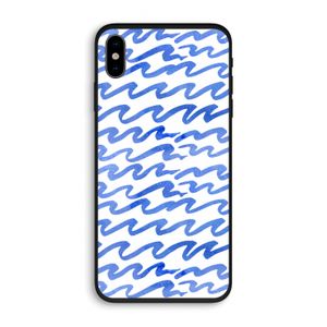 Blauwe golven: iPhone X Biologisch afbreekbaar hoesje
