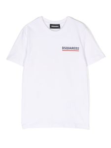 DSQUARED2 KIDS t-shirt à logo imprimé - Blanc