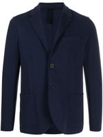 Harris Wharf London blazer droit classique - Bleu - thumbnail