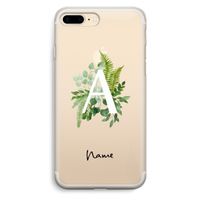 Green Brush: iPhone 7 Plus Transparant Hoesje