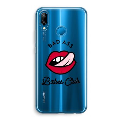 Badass Babes Club: Huawei P20 Lite Transparant Hoesje