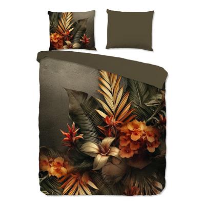 Dekbedovertrek Katoen - Lits-Jumeaux (240x220 cm) - Meerkleurig Katoen - Dessin: Bloemen, Natuur - Good Morning - Dekbed-Discounter.nl
