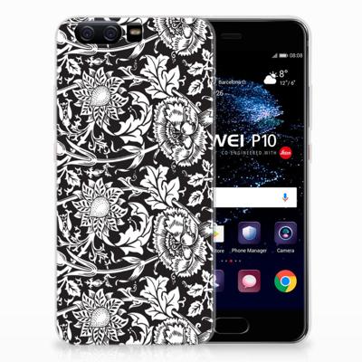 Huawei P10 | TPU Case | Black Flowers Huawei P10 | TPU Case | Black Flowers