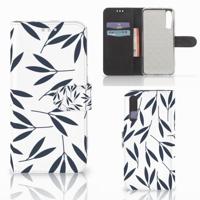 Huawei P20 Pro Hoesje Leaves Blue