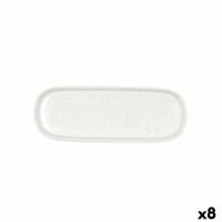 Snackdienblad Bidasoa Elite Wit 22 x 8 x 25 cm (8 Stuks)