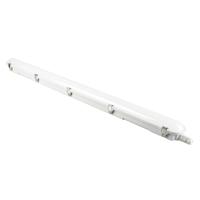 mlight 81-1353 LED-lamp voor vochtige ruimte LED 18 W Koudwit Lichtgrijs, Opaal