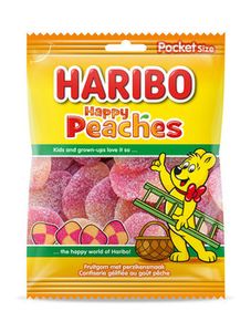 Haribo Haribo - Happy Peaches 75 Gram 28 Stuks