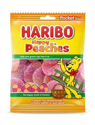 Haribo Haribo - Happy Peaches 75 Gram 28 Stuks