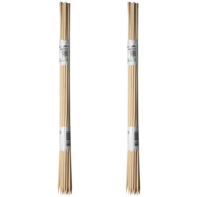 Nature Plantenstokken - 120x stuks - bamboe stokken - 30 cm - D3-3.5 mm Nature Plantenstokken - 120x stuks - bamboe stokken - 30 cm - D3-3.5 mm