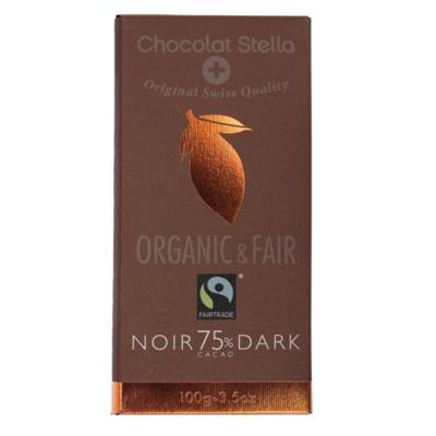 Chocolate Stella Pure chocolade 75% 100 gram