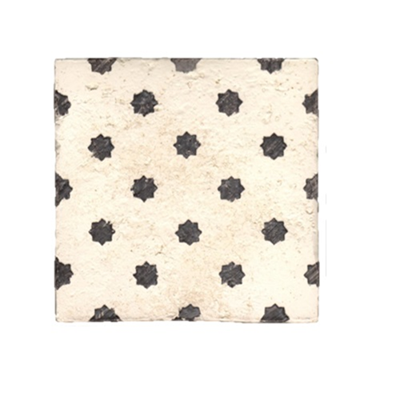 Terre d&apos;Azur Tierra-Royal Decor-Nummero-3 15x15 cm
