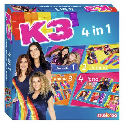 Studio 100 4-in-1 spellendoos