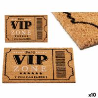 Deurmat GiftDecor VIP Afgedrukt PVC Kokosvezel 60 x 2 x 40 cm (10 Stuks)