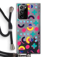 8-bit N°2: Samsung Galaxy Note 20 Ultra / Note 20 Ultra 5G Transparant Hoesje met koord