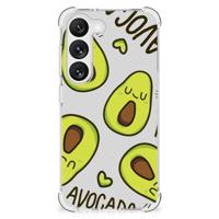 Samsung Galaxy S23 Stevig | Bumper Hoesje | Avocado Singing