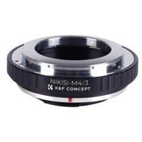K&F Concept lens adapter Nikon S naar Micro 4/3 mount voor Olympus en Panasonic camera's