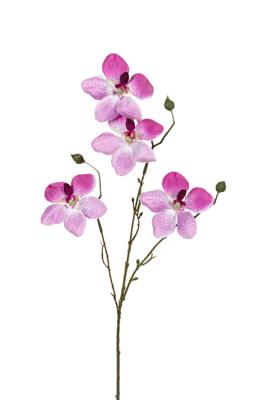 Orchidee l55cm magenta kunstbloem Louis Maes - Louis maes
