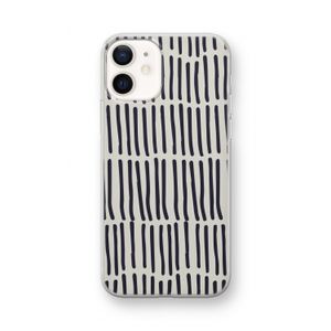 Moroccan stripes: iPhone 12 mini Transparant Hoesje