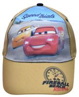 Disney pet Cars jongens textiel okergeel maat 52 - thumbnail