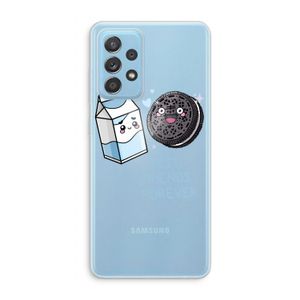 Best Friend Forever: Samsung Galaxy A73 Transparant Hoesje