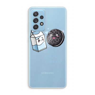 Best Friend Forever: Samsung Galaxy A73 Transparant Hoesje