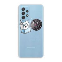 Best Friend Forever: Samsung Galaxy A73 Transparant Hoesje