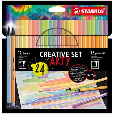 STABILO ARTY Creative set 24 kleuren