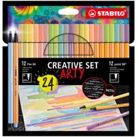 STABILO ARTY Creative set 24 kleuren