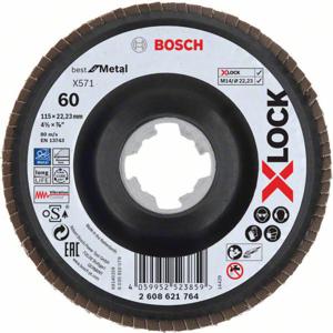 Bosch Accessories 2608621764 X-LOCK Lamellenschijf Diameter 115 mm 1 stuk(s)