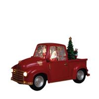 Lantaarn pick-up 28,5x16,5 cm rood - Annas collection