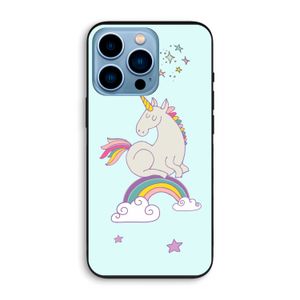 Regenboog eenhoorn: iPhone 13 Pro Biologisch afbreekbaar hoesje