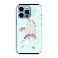 Regenboog eenhoorn: iPhone 13 Pro Biologisch afbreekbaar hoesje