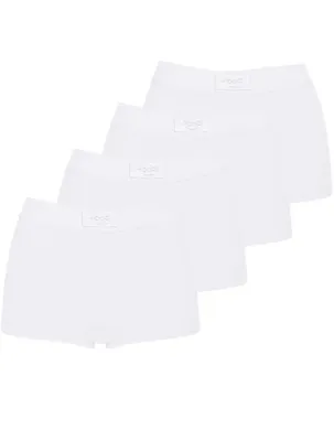 Double Comfort short dames - Lekker zitten ondergoed dames - Badstof kruisje - katoenen dames ondergoed