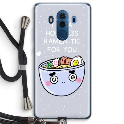 I'm A Hopeless Ramen-Tic For You: Huawei Mate 10 Pro Transparant Hoesje met koord