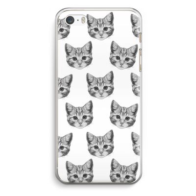 Kitten: iPhone 5 / 5S / SE Transparant Hoesje
